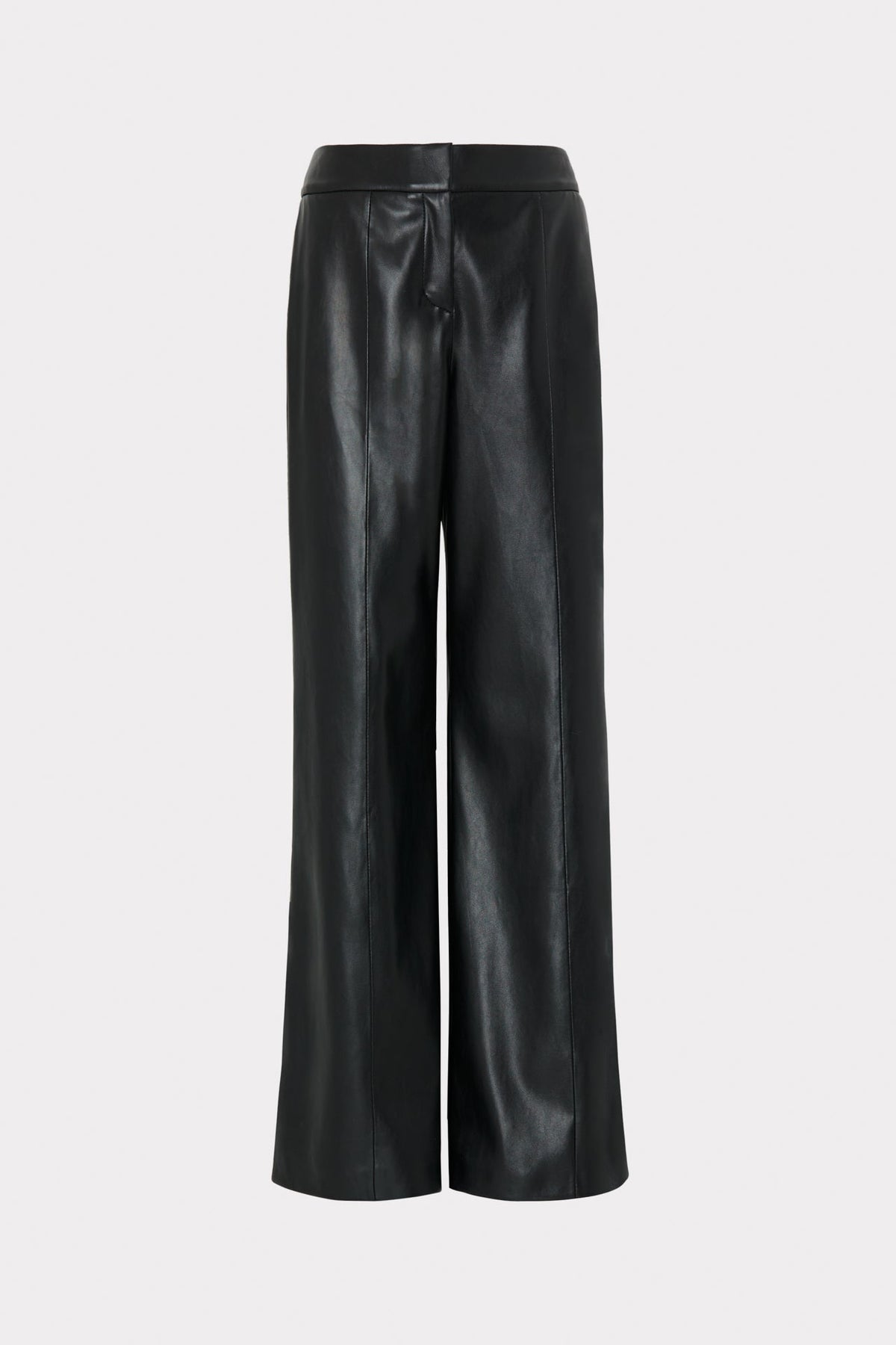 Nash Vegan Leather Pants Black | Milly Women