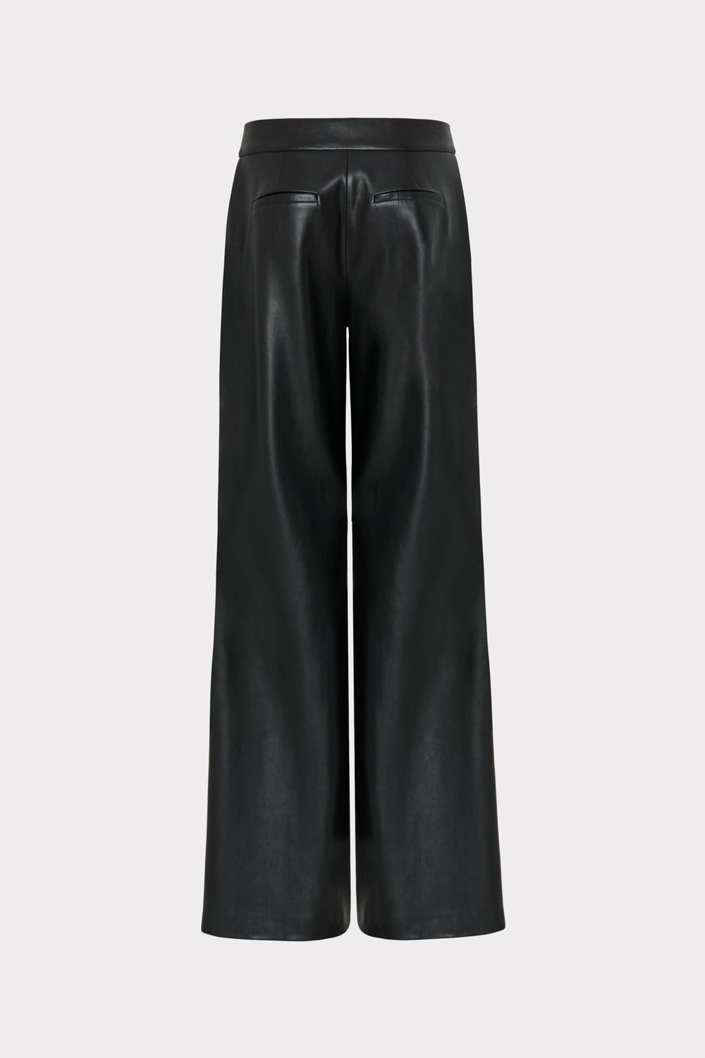 Nash Vegan Leather Pants Black | Milly Women