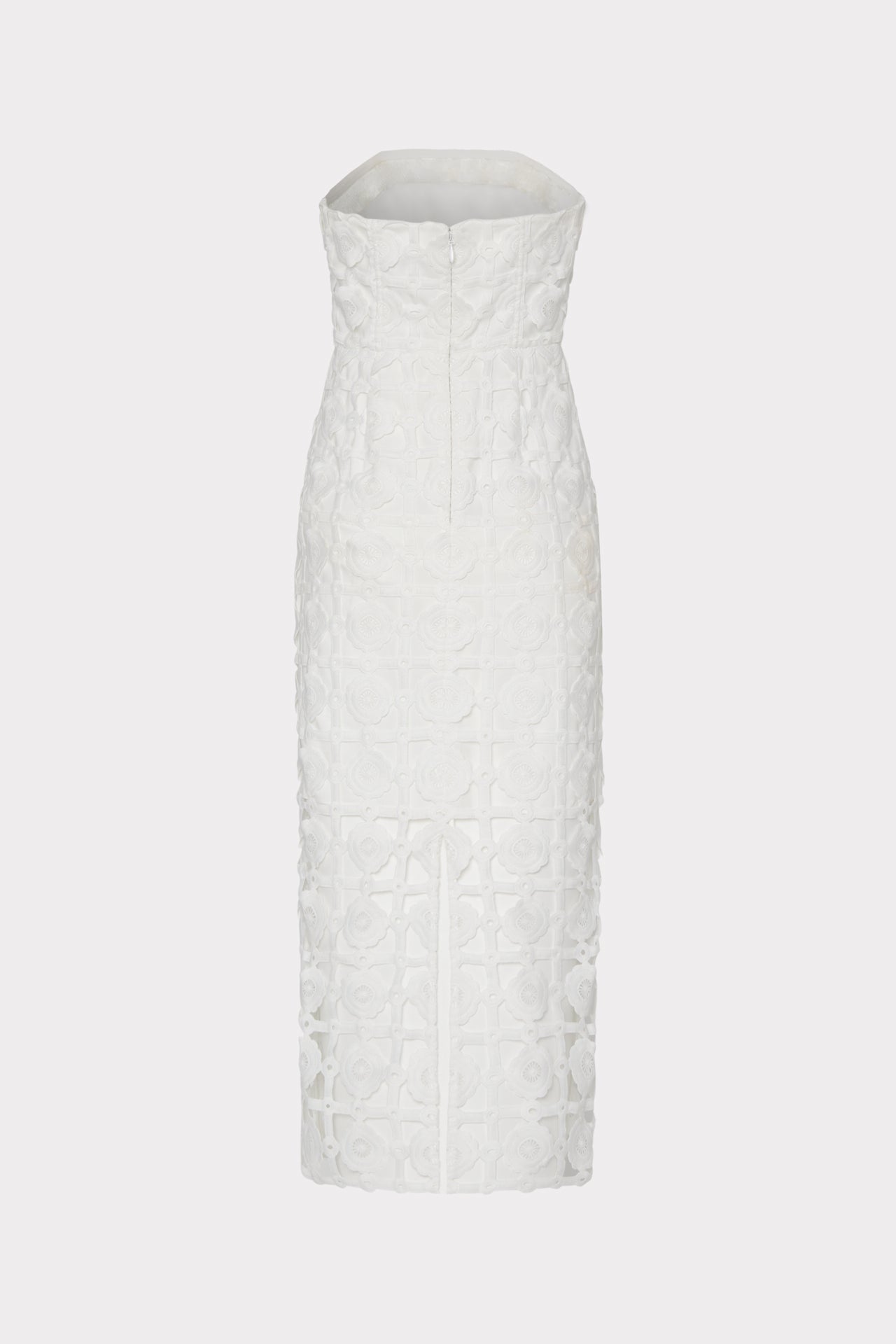 Kait Tile Lace Dress White | Milly Women