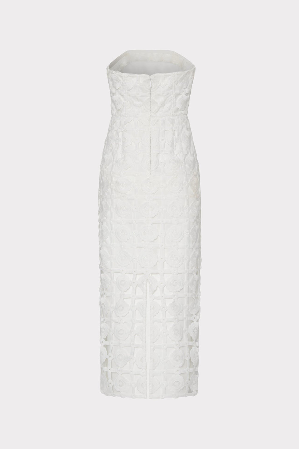 Kait Tile Lace Dress White | Milly Women