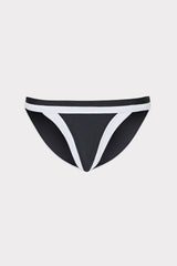 Amalfi Color Block Bikini Bottom Black Multi | Milly Women