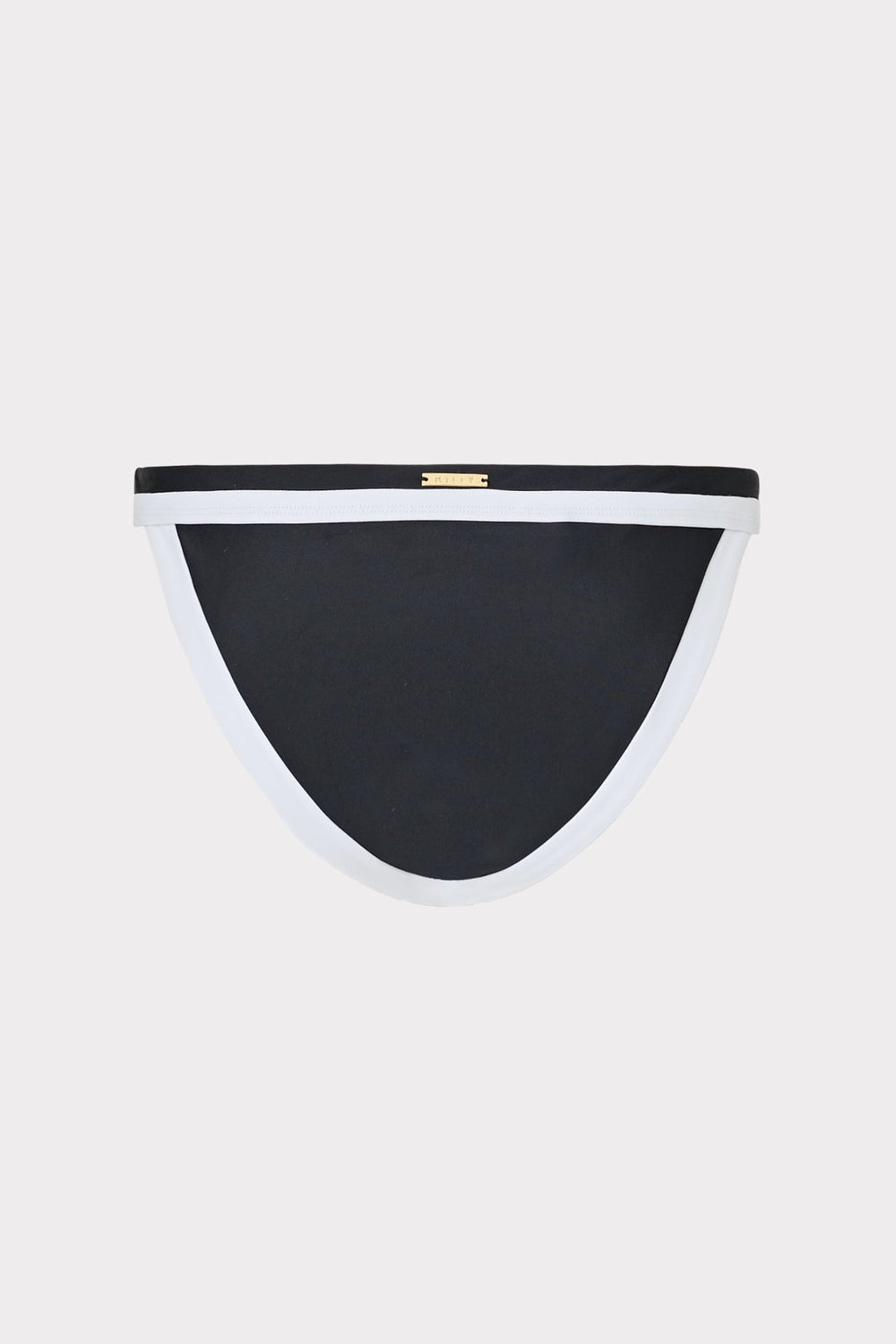 Amalfi Color Block Bikini Bottom Black Multi | Milly Women