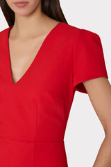 Cady Atalie Dress Red | Milly Women