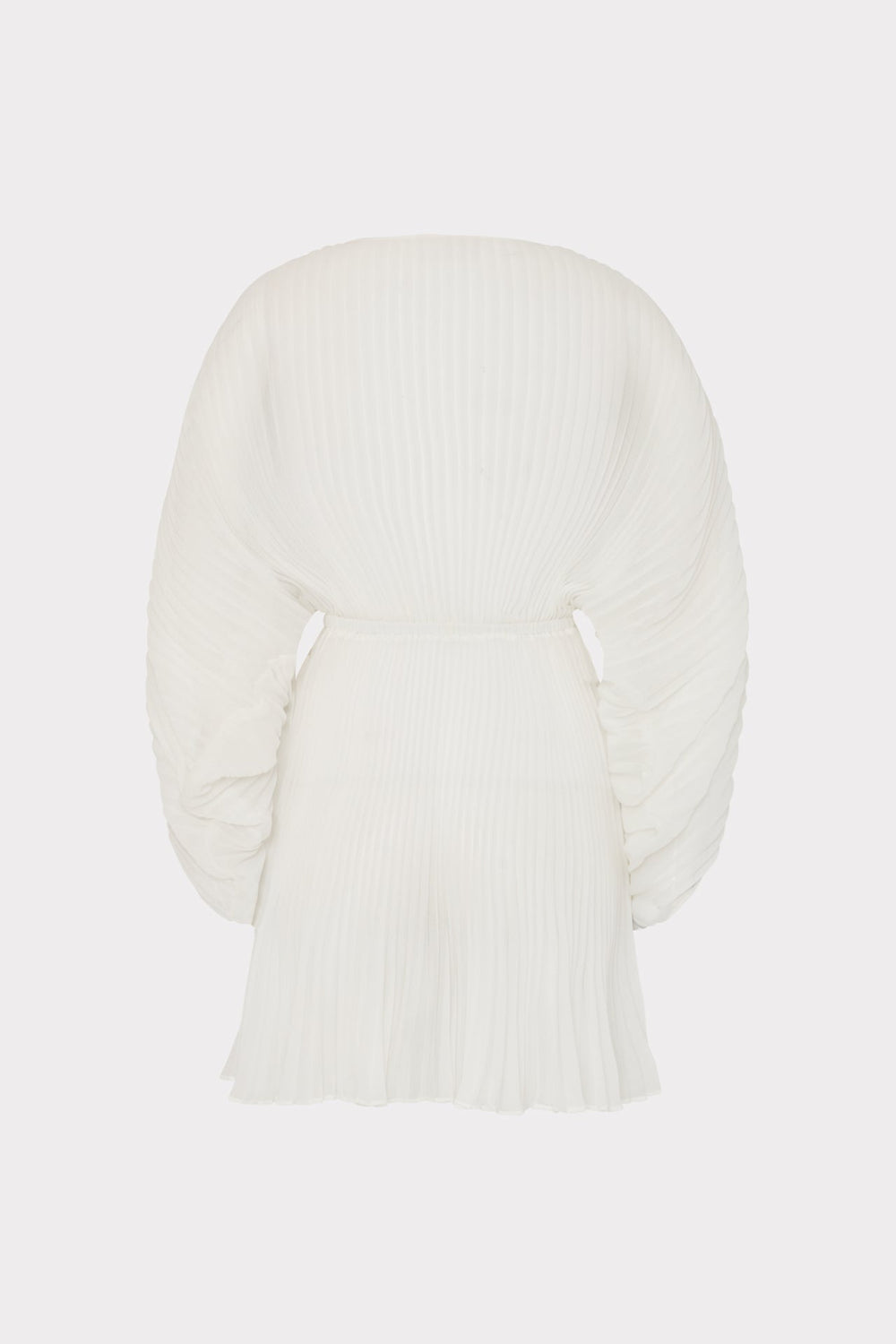 Solid Chiffon Tie Cover-Up White | Milly Women