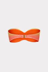 Sunset Stripe Twist Bandeau Top Multi | Milly Women