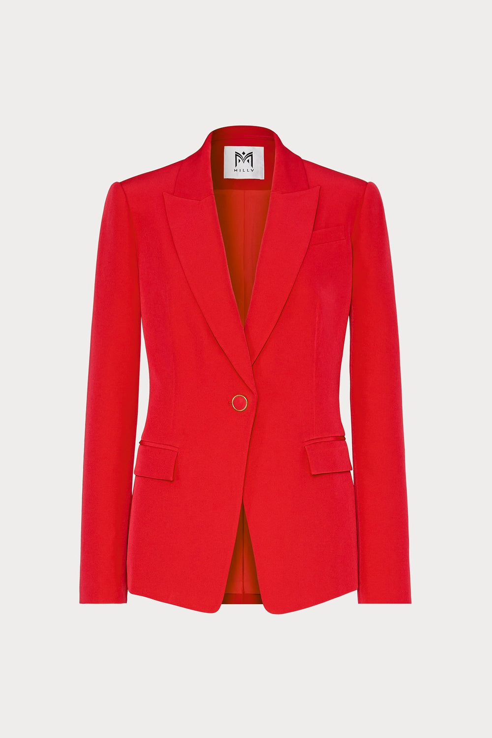 Avery Cady Blazer Red | Milly Women
