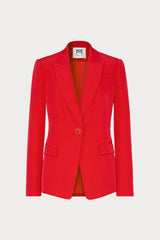 Avery Cady Blazer Red | Milly Women