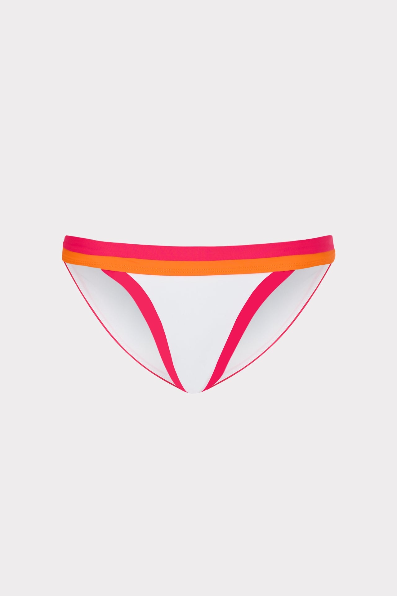 Positano Color Block Bikini Bottom Pink Multi | Milly Women
