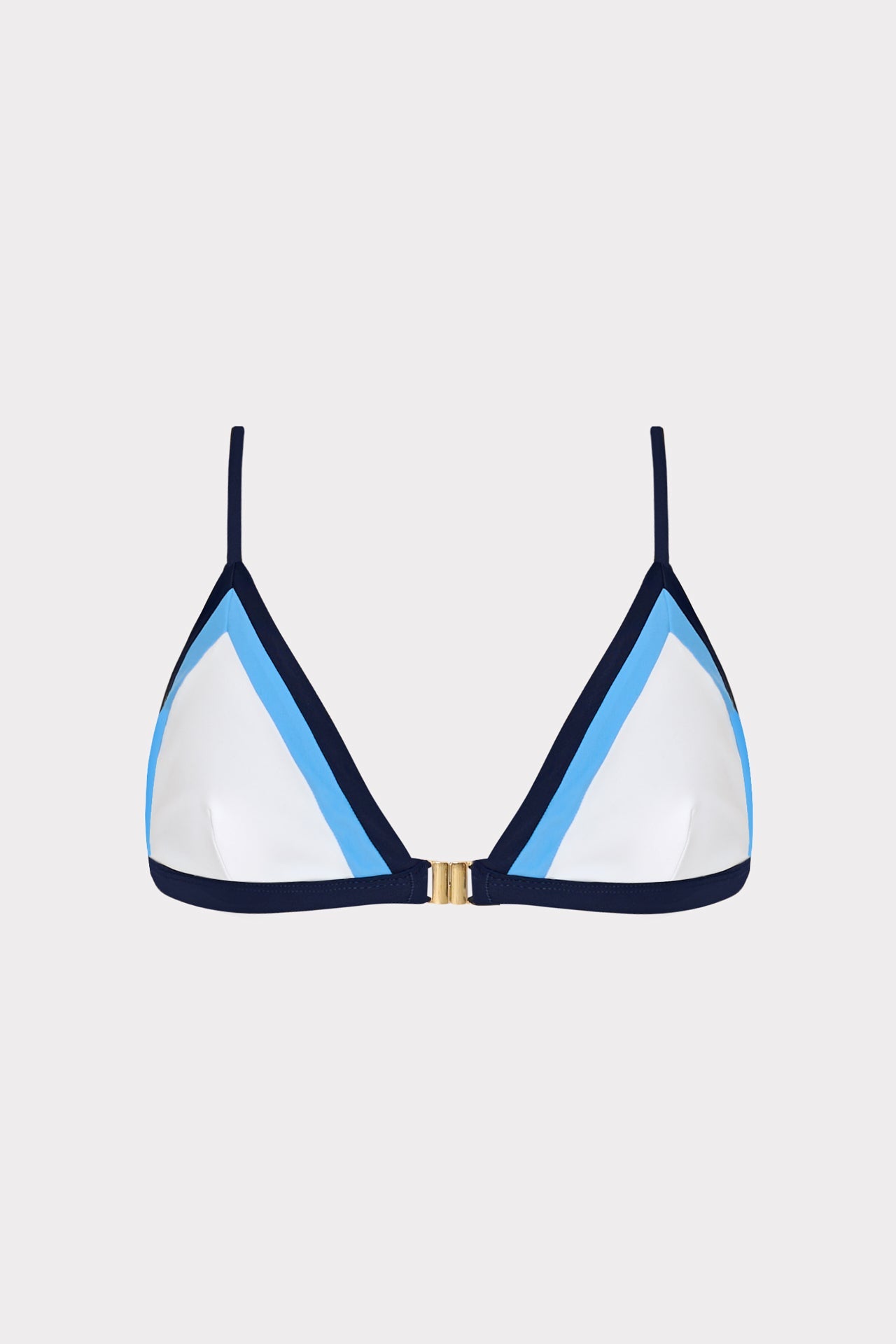 Positano Color Block Bikini Top Navy Multi | Milly Women