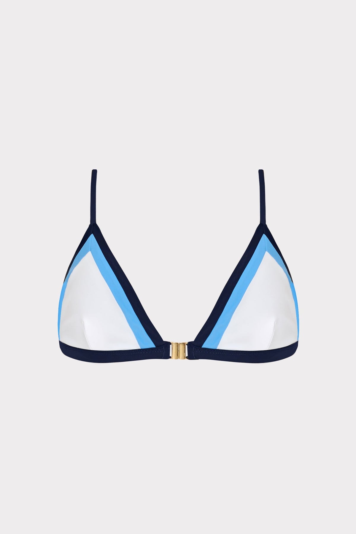 Positano Color Block Bikini Top Navy Multi | Milly Women