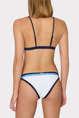 Positano Color Block Bikini Top Navy Multi | Milly Women