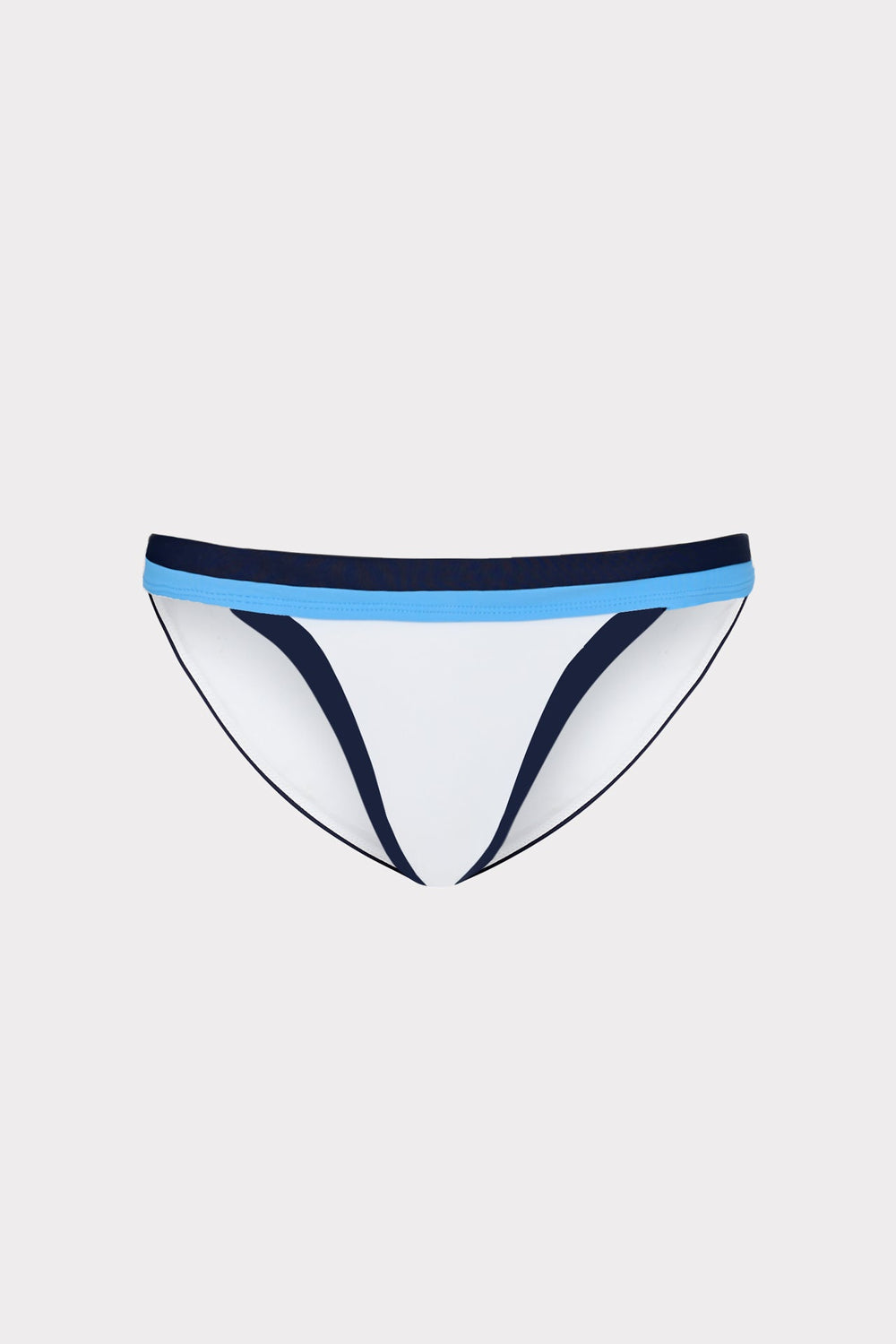 Positano Color Block Bikini Bottom Navy Multi | Milly Women