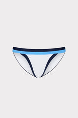 Positano Color Block Bikini Bottom Navy Multi | Milly Women