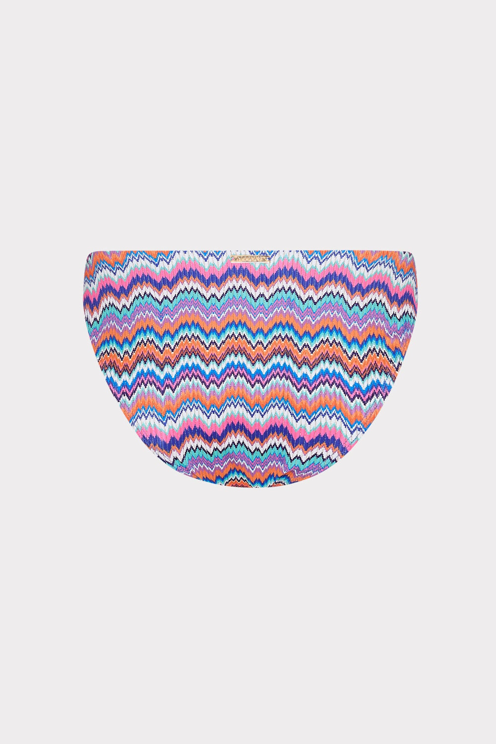 Margot Barcelona Metallic Chevron Bikini Bottom Blue Multi | Milly Women