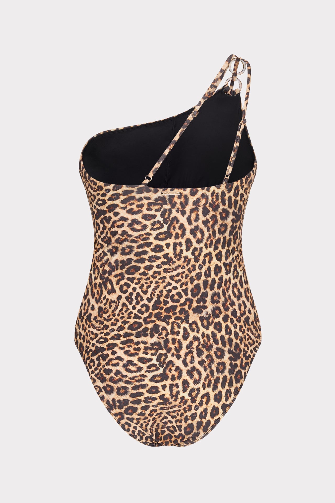 Leopard One Shoulder One Piece Multi | Milly Women
