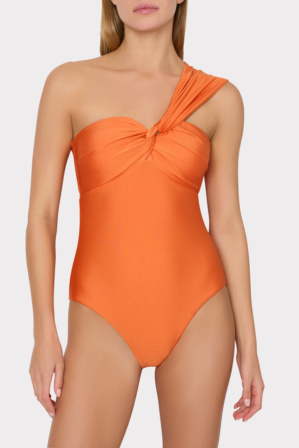Betsy Bandeau One Piece Orange | Milly Women