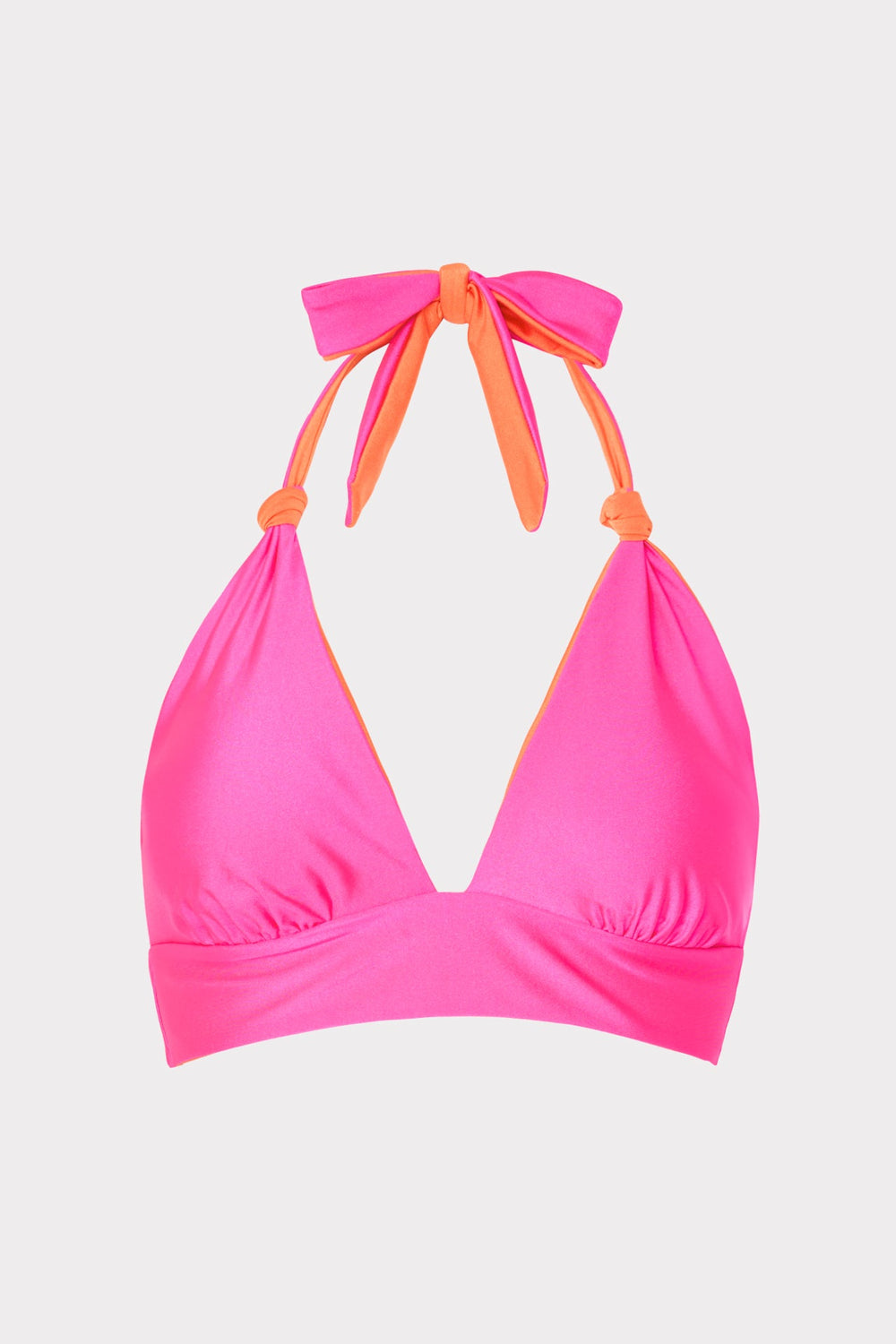Scala Reversible Bikini Top Pink/Orange | Milly Women