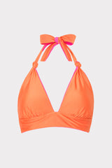 Scala Reversible Bikini Top Pink/Orange | Milly Women