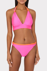 Scala Reversible Bikini Top Pink/Orange | Milly Women