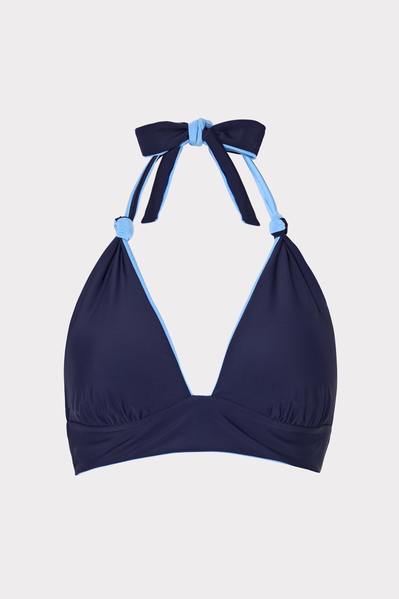 Scala Reversible Bikini Top Mineral Blue/Navy | Milly Women