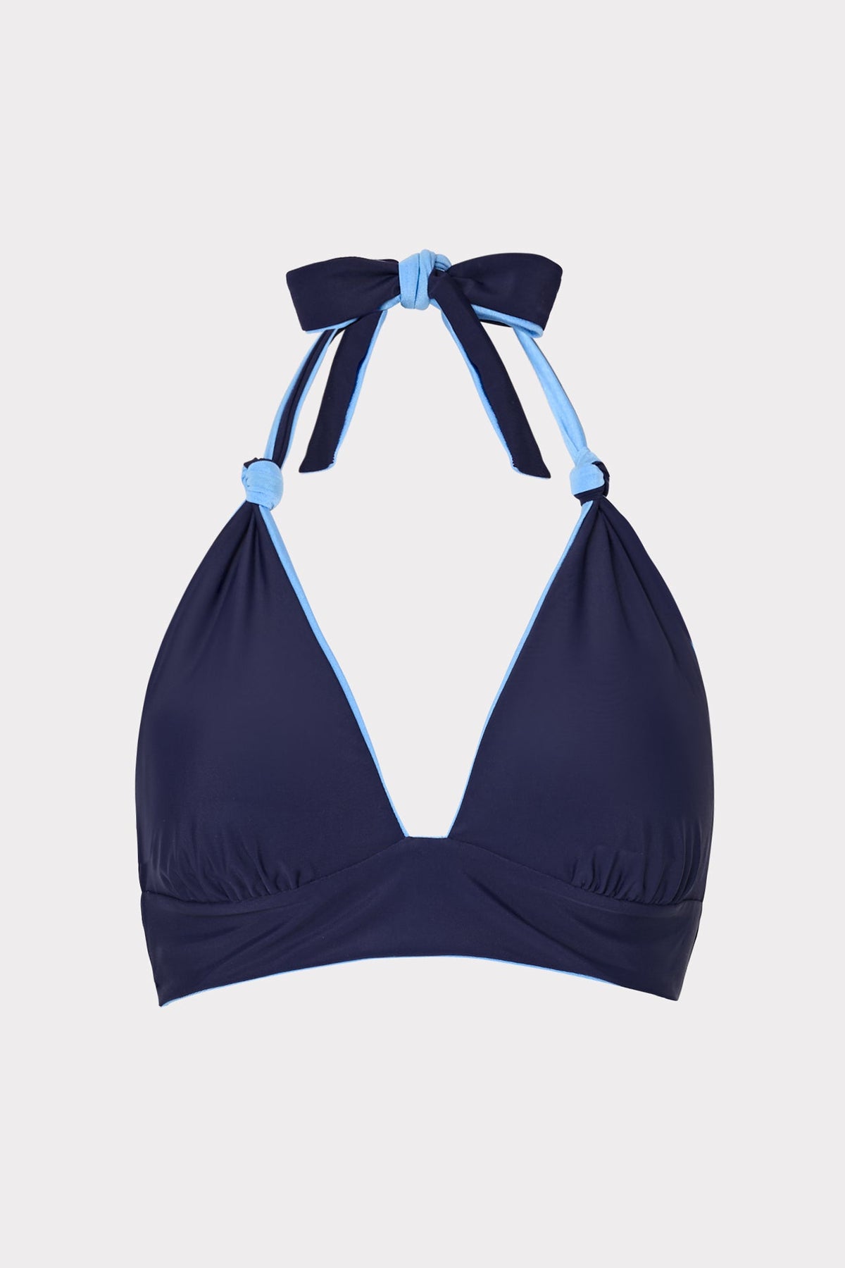Scala Reversible Bikini Top Mineral Blue/Navy | Milly Women
