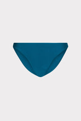 Margot Gloss Bikini Bottom Dark Teal | Milly Women