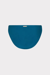 Margot Gloss Bikini Bottom Dark Teal | Milly Women
