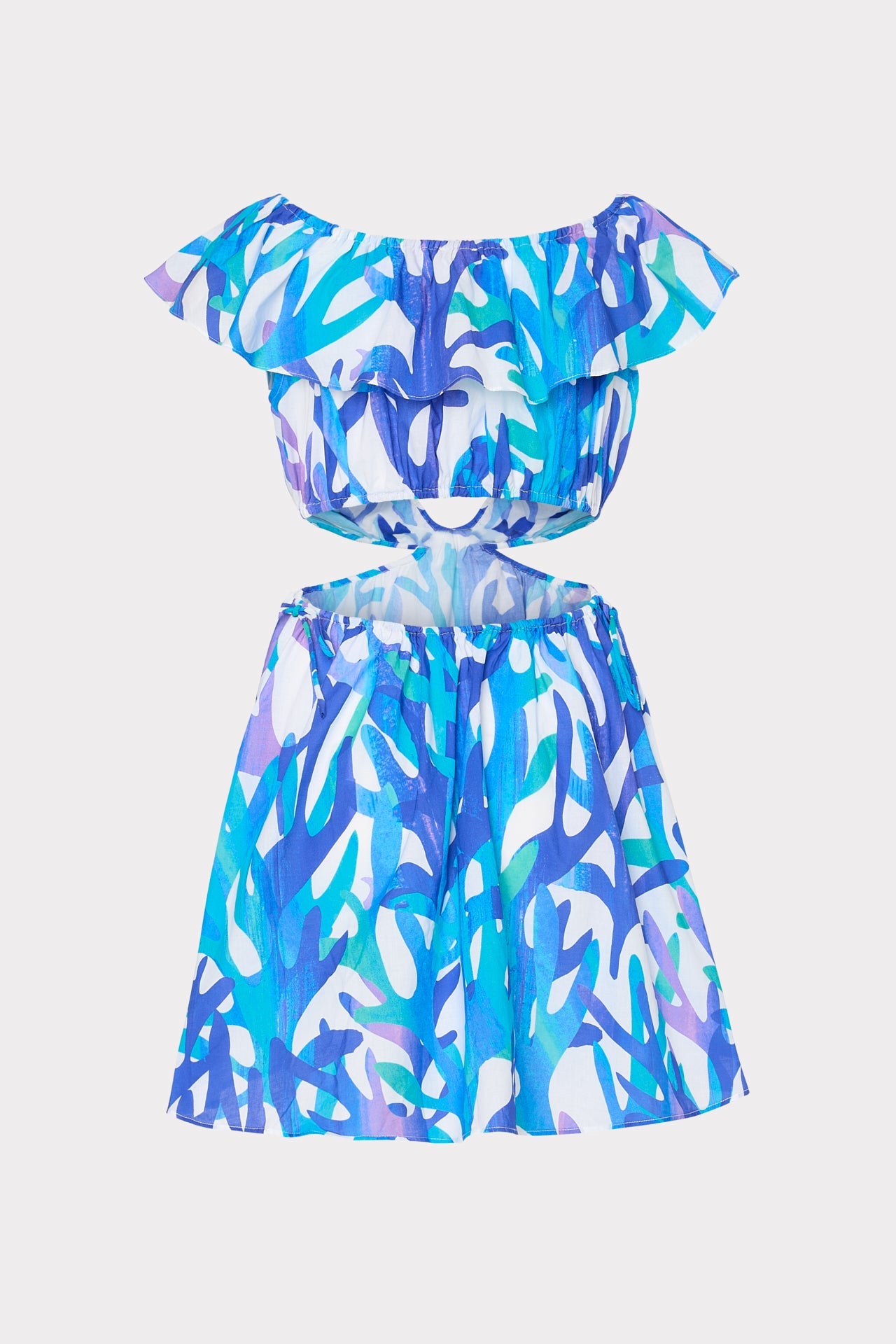 Delilah Under The Sea Cover-Up Dress Blue Multi | Milly Women