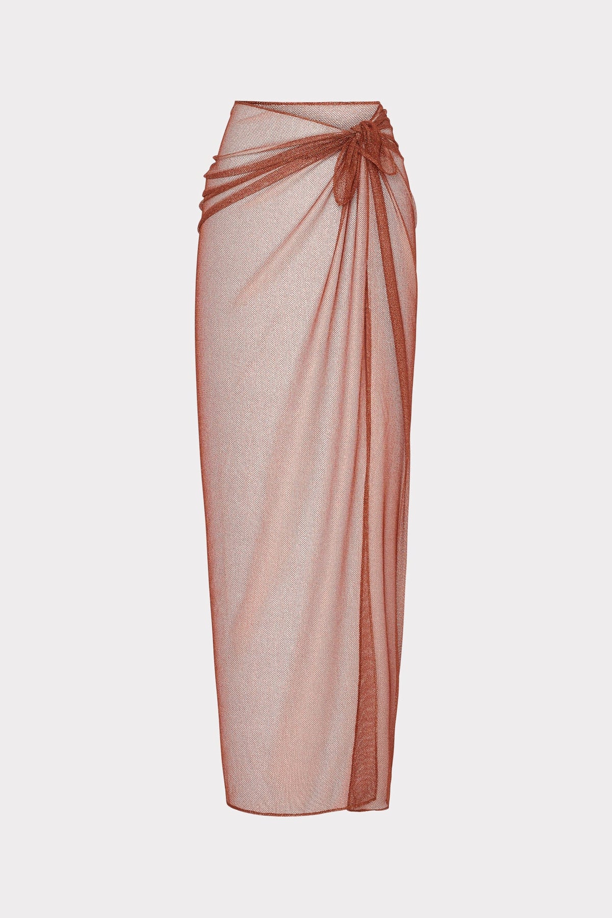 Metallic Mesh Sarong Copper | Milly Women