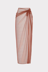 Metallic Mesh Sarong Copper | Milly Women