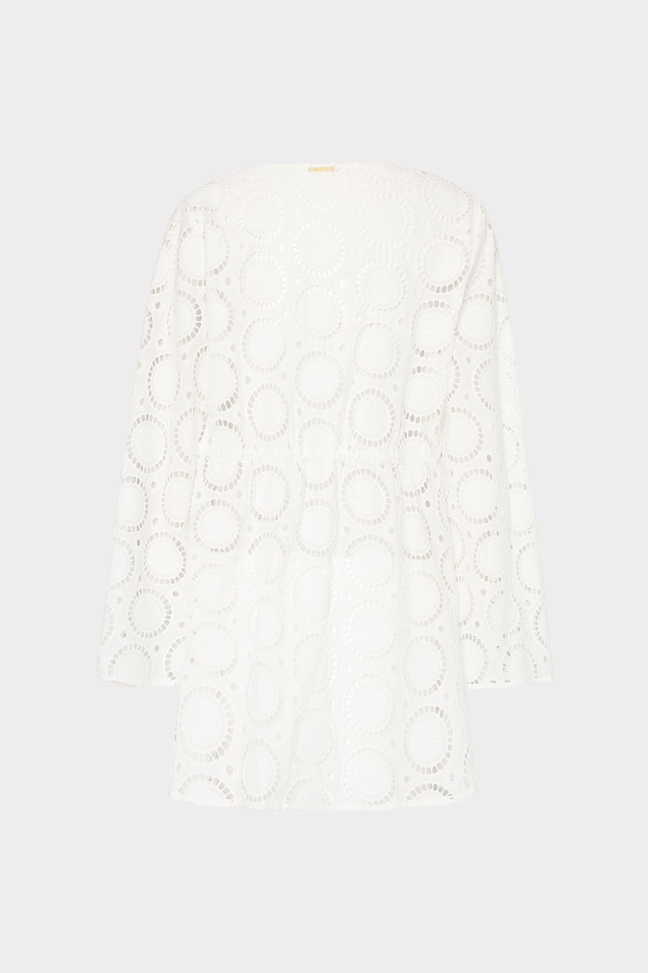 Jessie Geo Eyelet Cover-Up White | Milly Women
