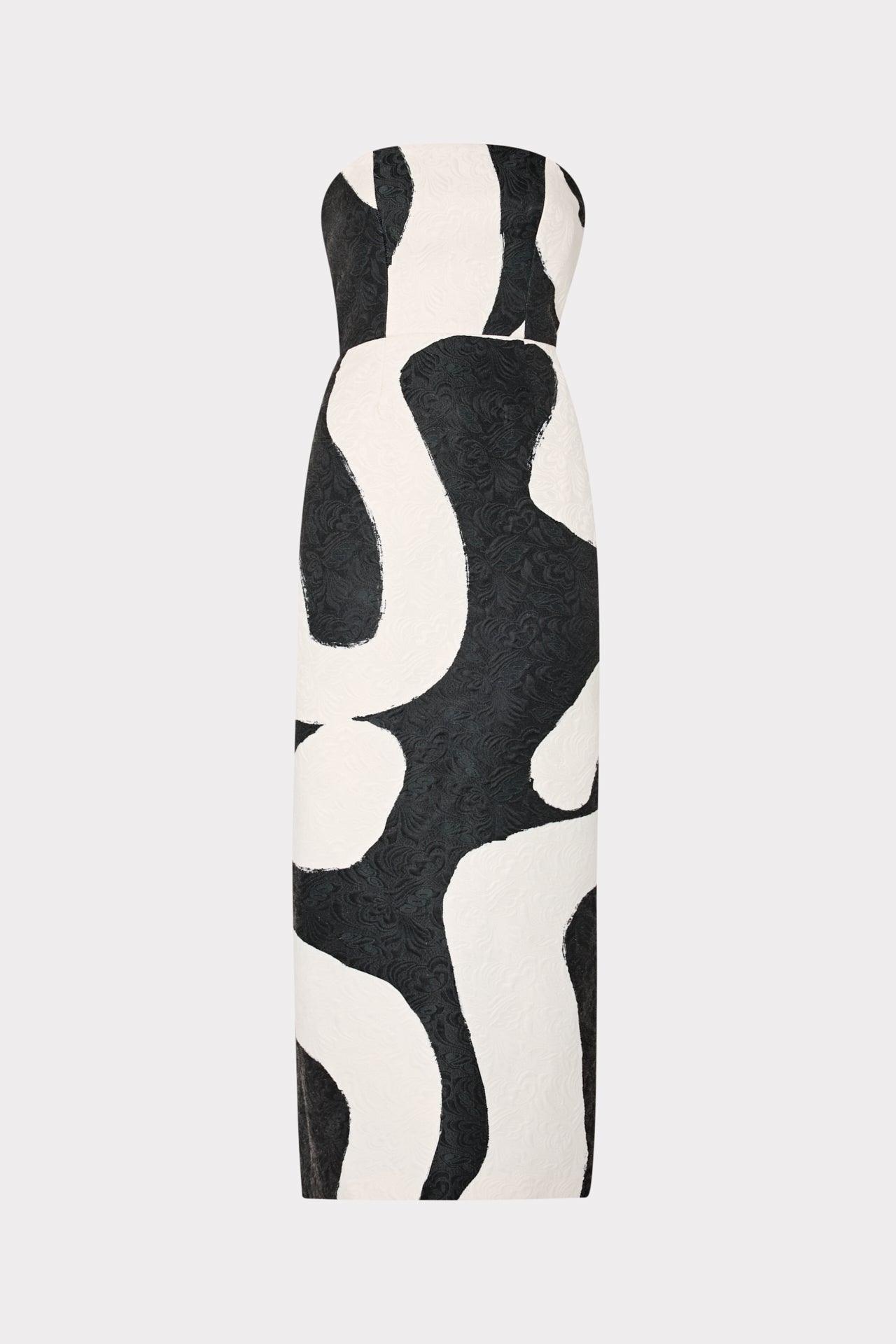 Orion Ink Swirl Dress Black/White | Milly Women