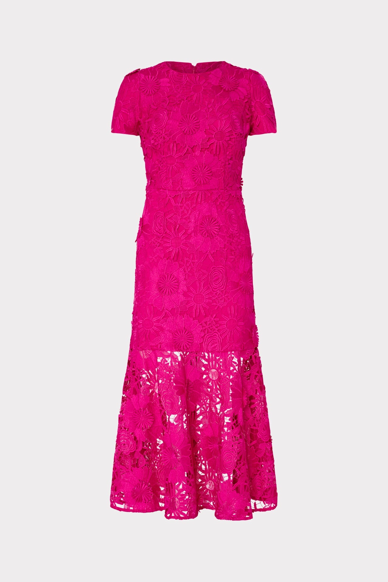 Tahlia Lace Dress Fuchsia | Milly Women