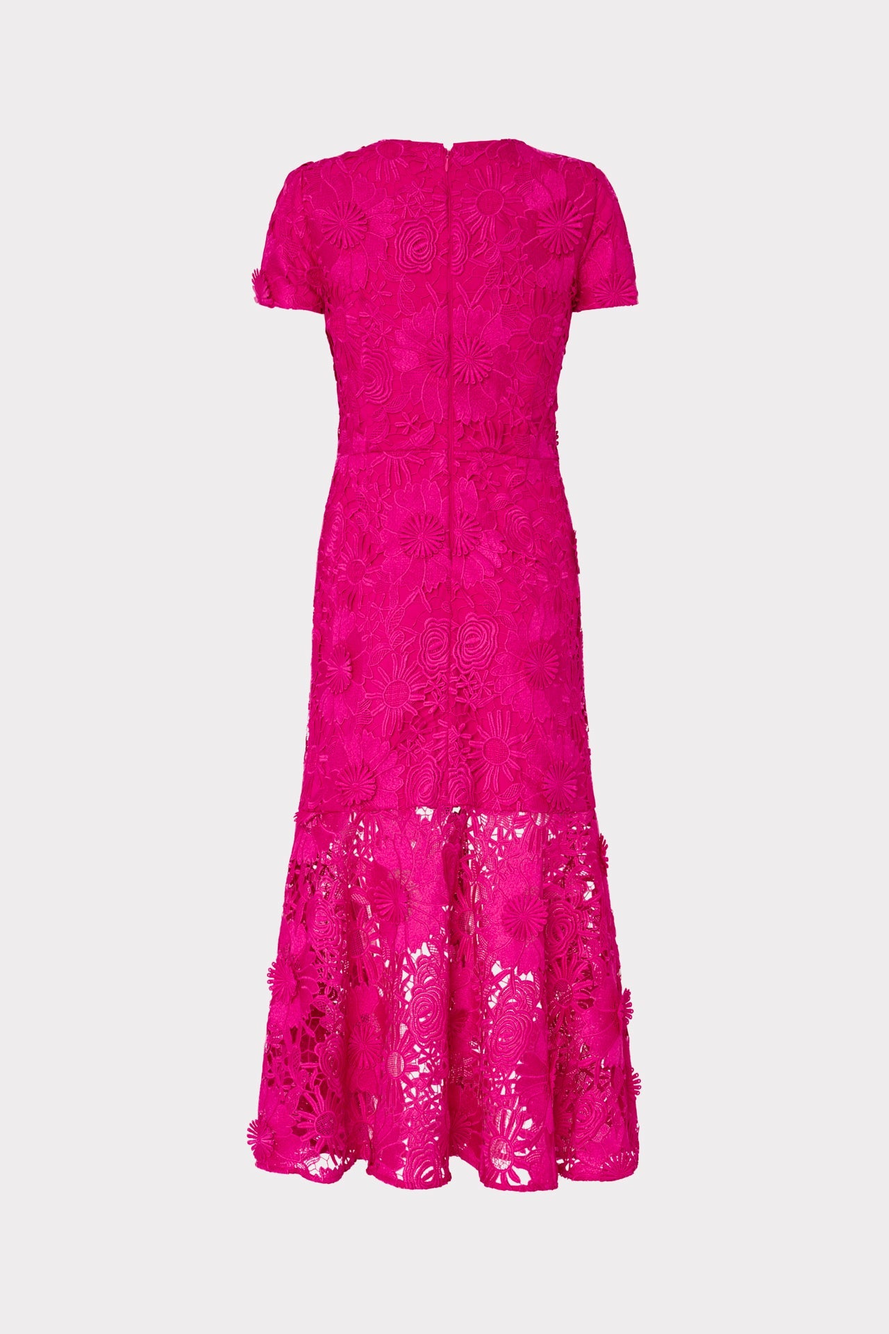 Tahlia Lace Dress Fuchsia | Milly Women