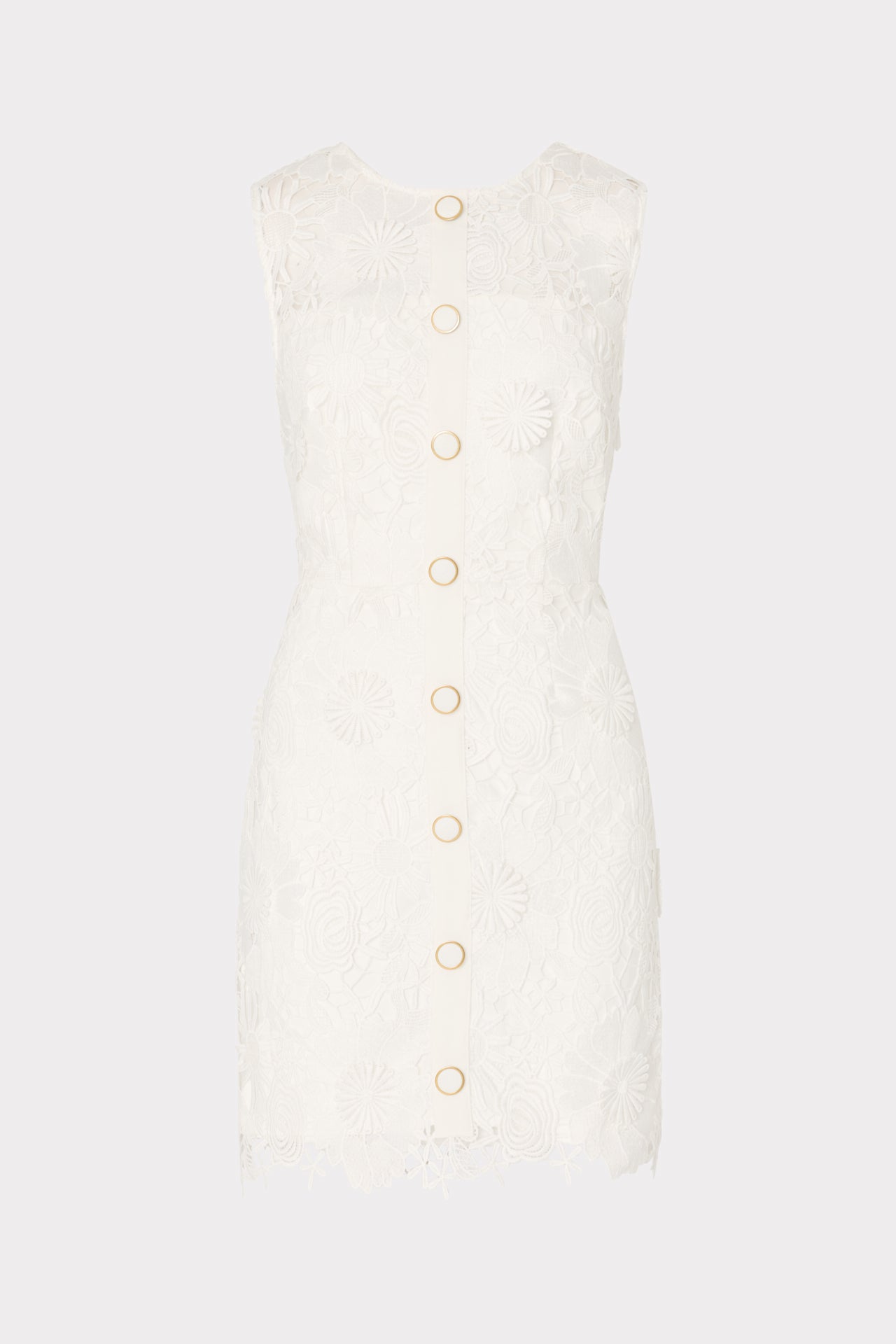 Judy Lace Mini Dress White | Milly Women