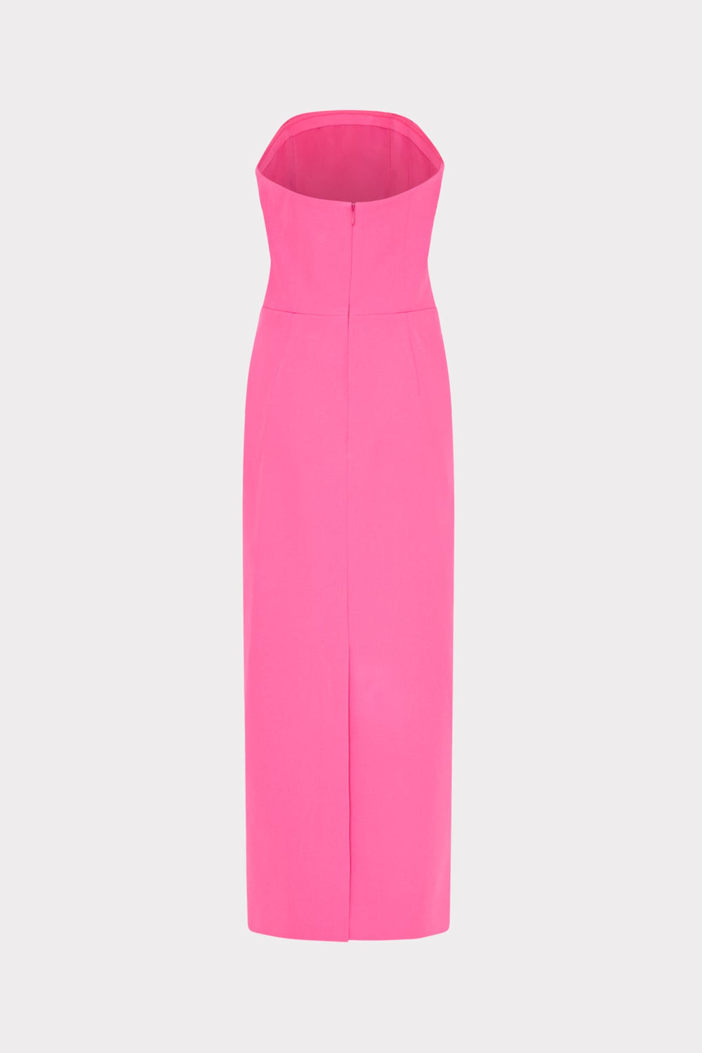 Taylor Triangle Pleat Cady Dress Pink | Milly Women