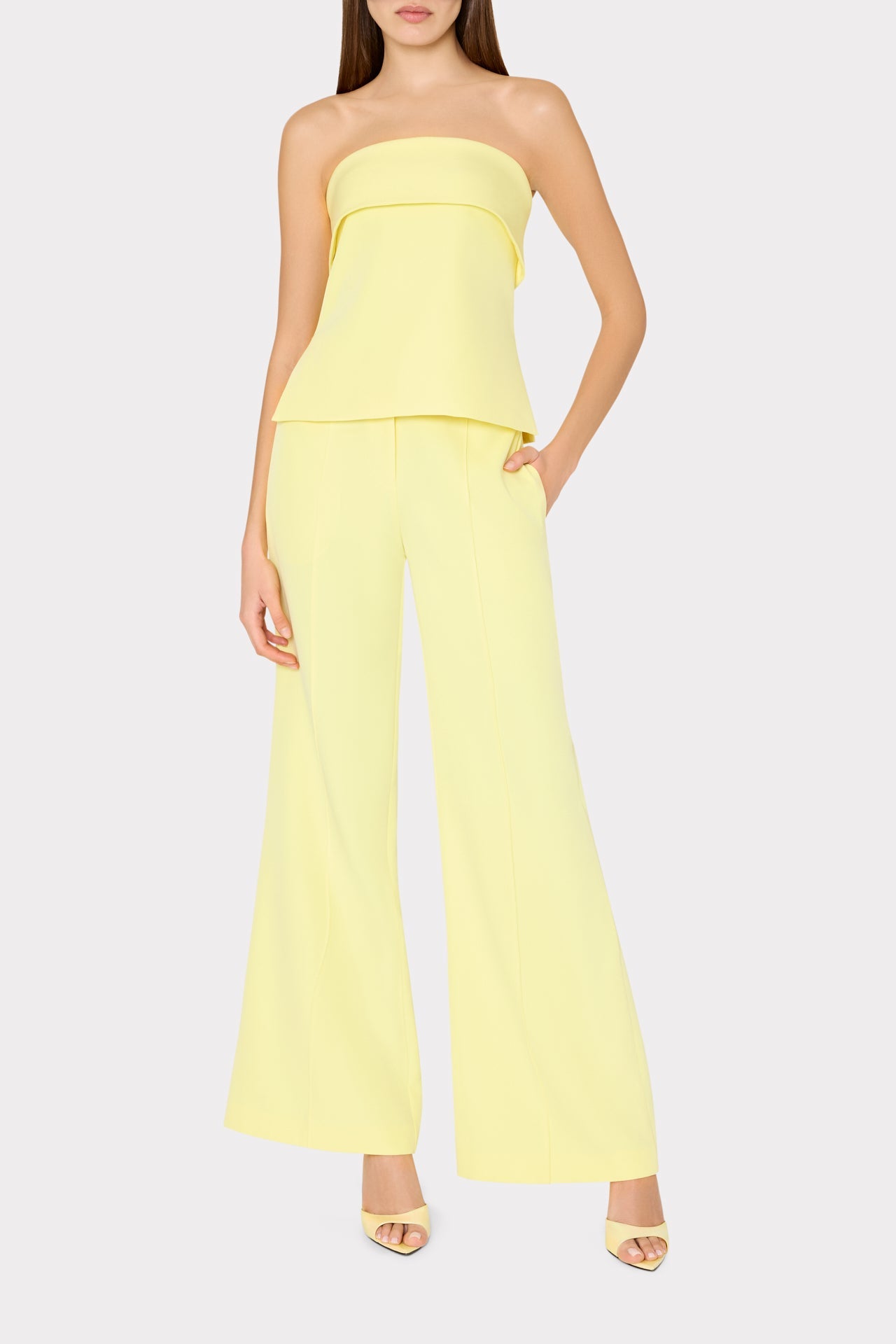Nash Cady Pants Yellow | Milly Women