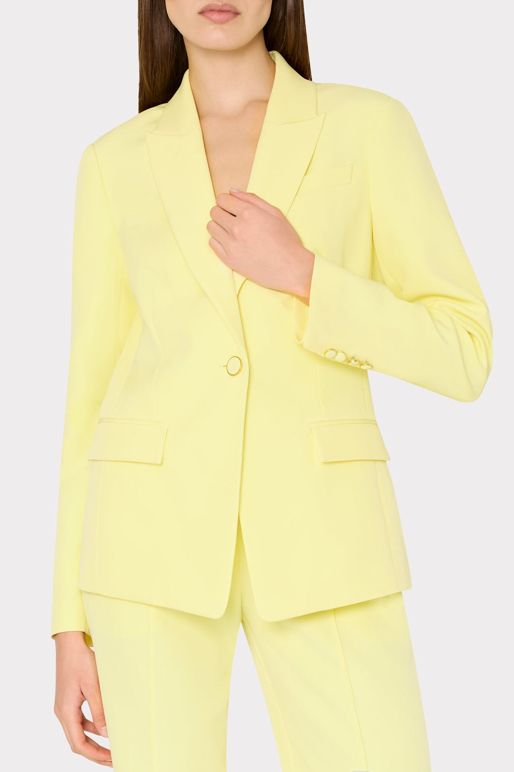 Avery Cady Blazer Yellow | Milly Women