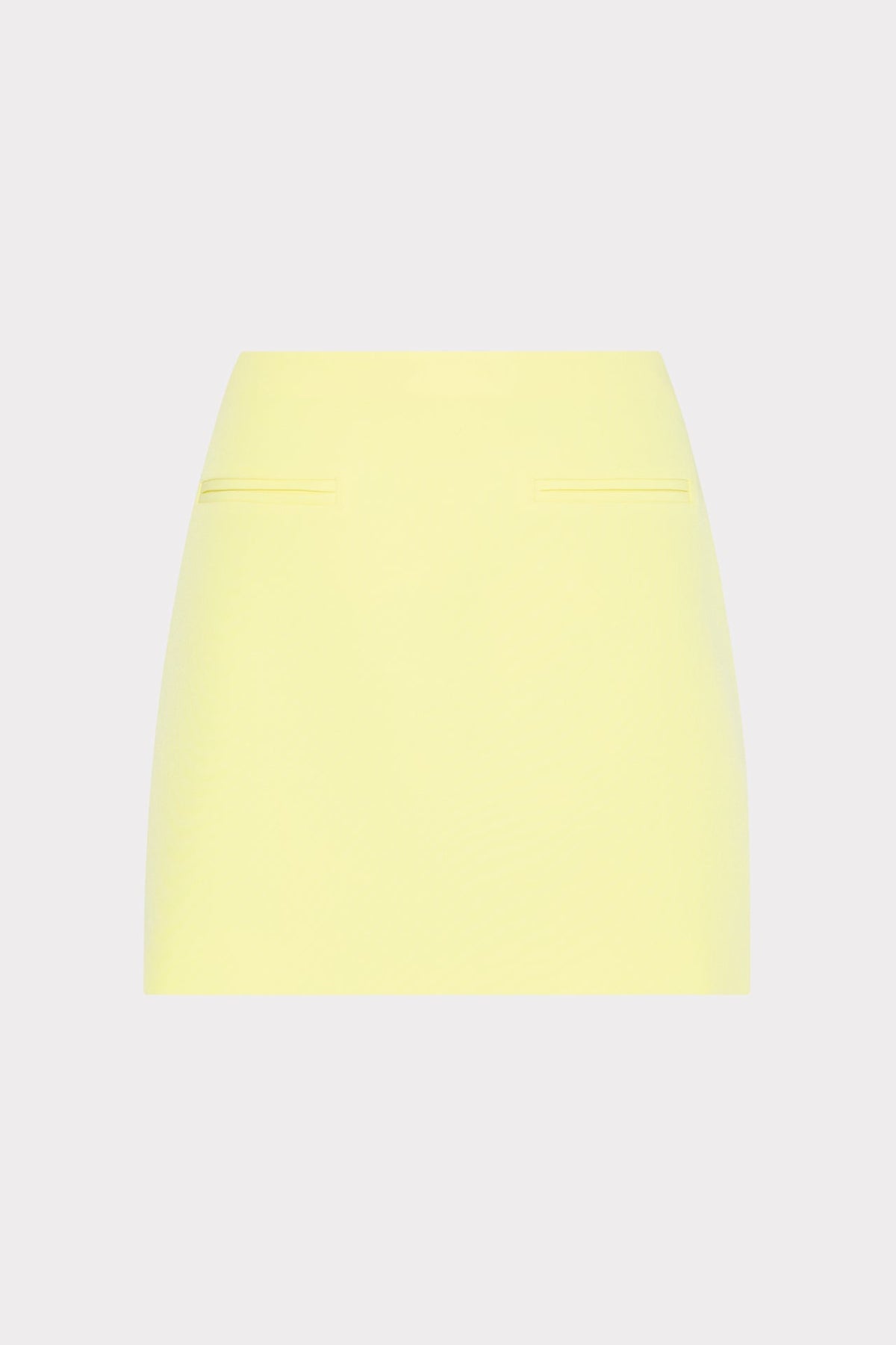 Lizzy Cady Mini Skirt Yellow | Milly Women