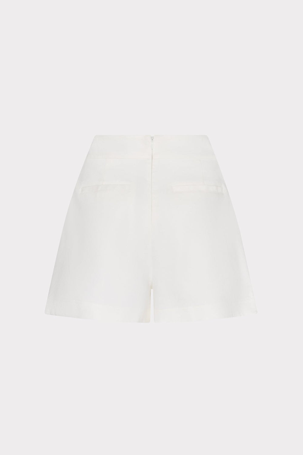Linen Ruffle Short White | Milly Women