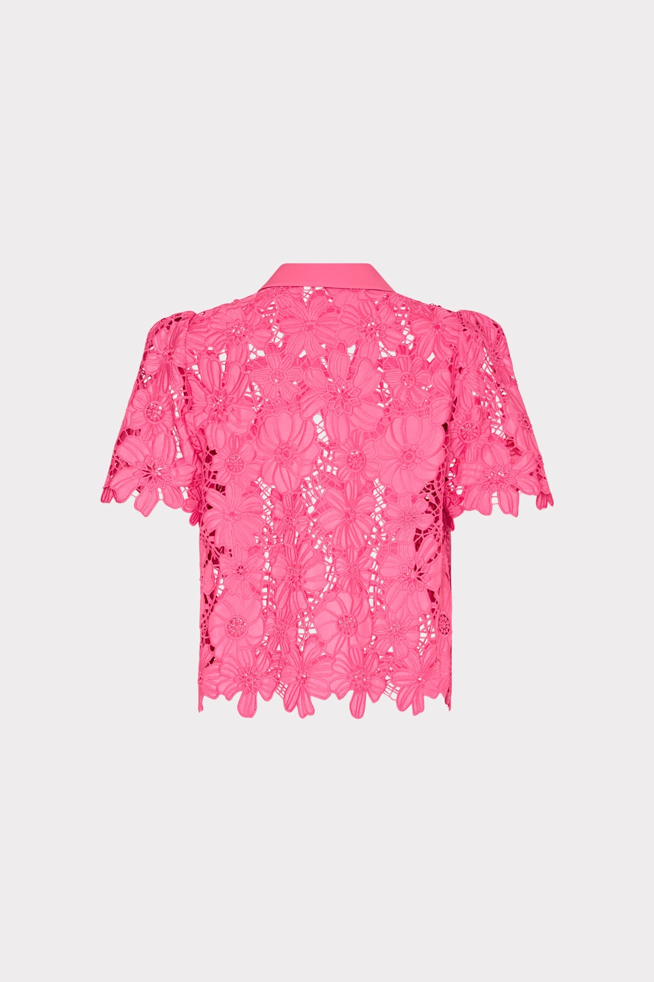 Addison Roja Lace Top Milly Pink | Milly Women