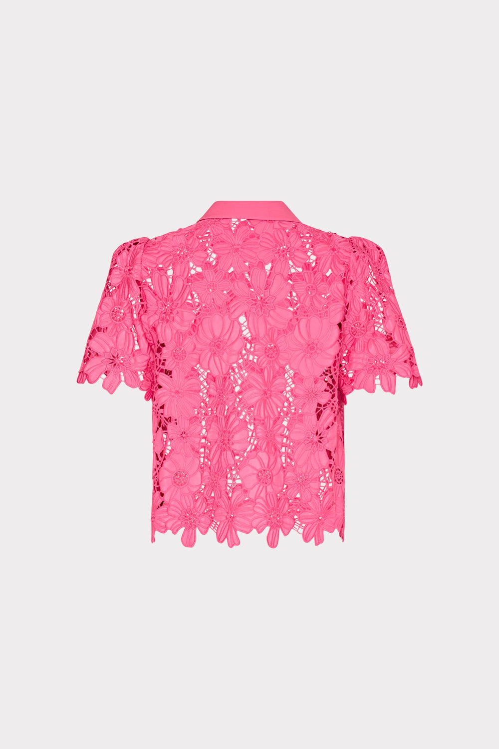 Addison Roja Lace Top Milly Pink | Milly Women