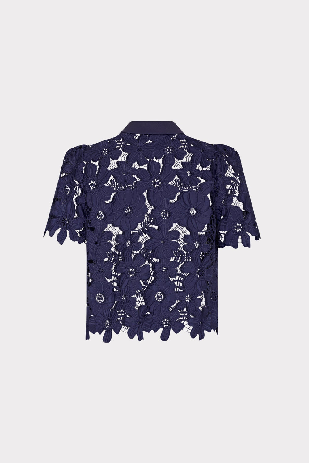 Addison Roja Lace Top Navy | Milly Women