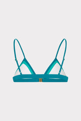 Positano Color Block Bikini Top Sea Green Multi | Milly Women