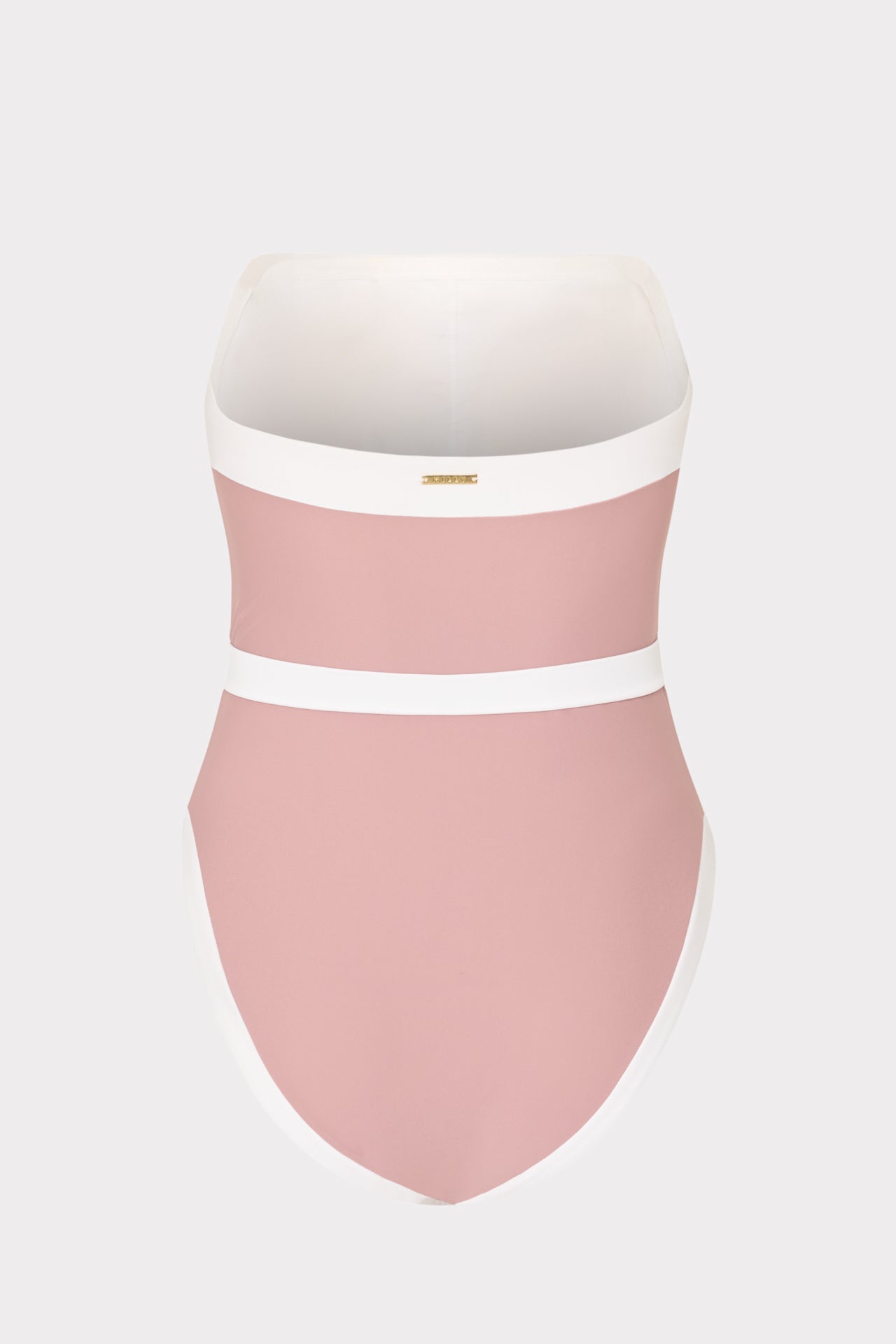 Ravello Strapless Color Block One Piece Beige/White | Milly Women