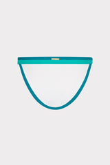 Positano Color Block Bikini Bottom Sea Green Multi | Milly Women