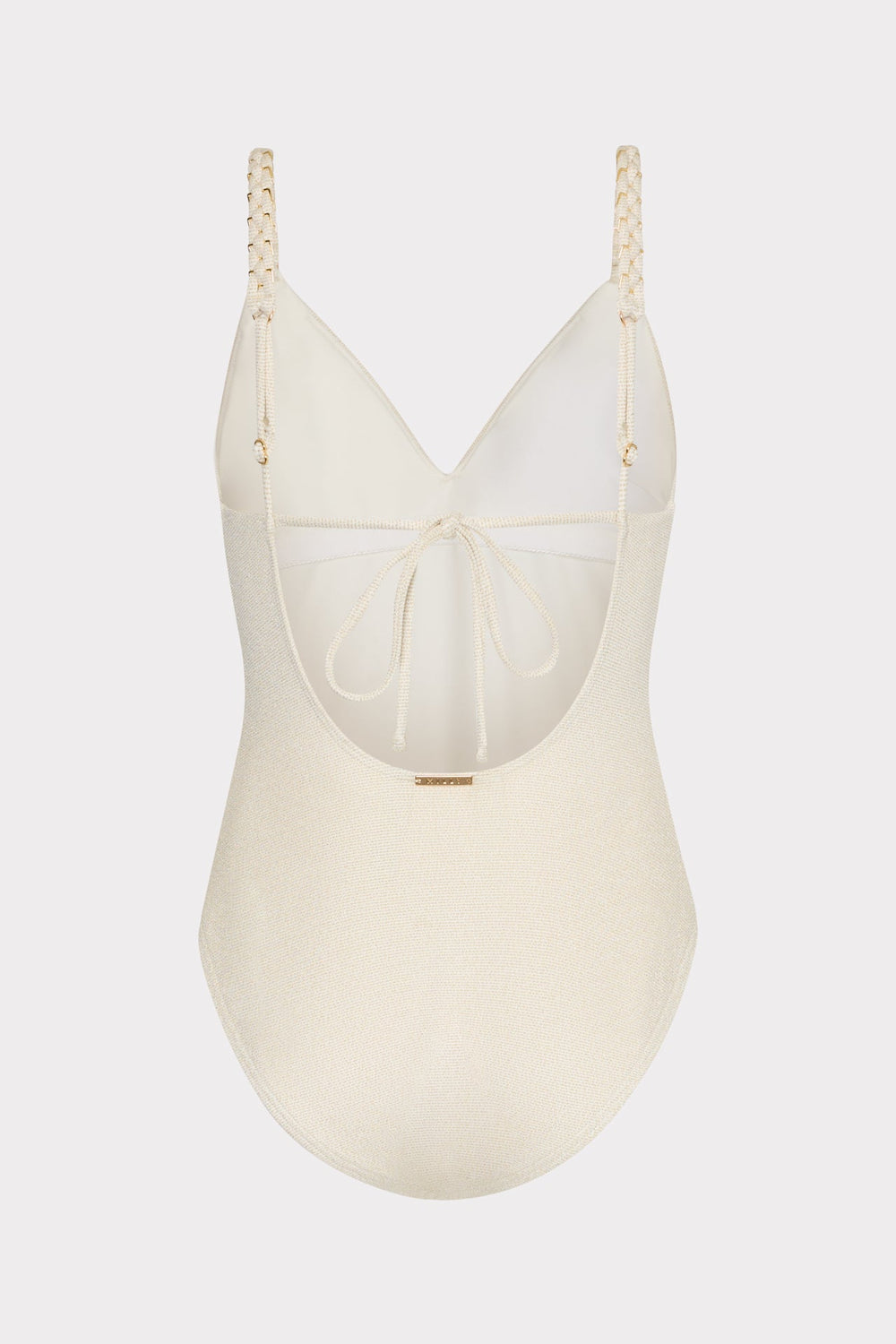 Shimmer Texture Braided One Piece Tan | Milly Women