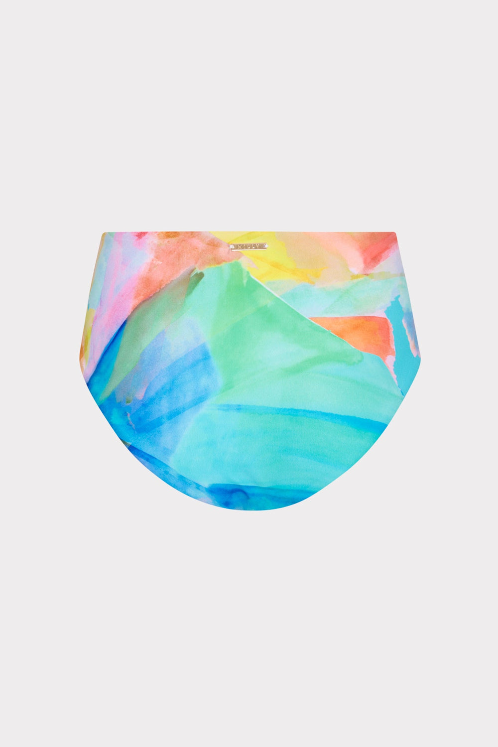 Watercolor Paint Stroke Tie Bikini Bottom Multi | Milly Women