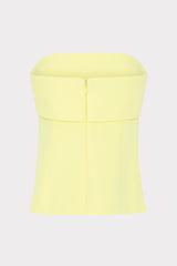 Tuala Cady Top Yellow | Milly Women