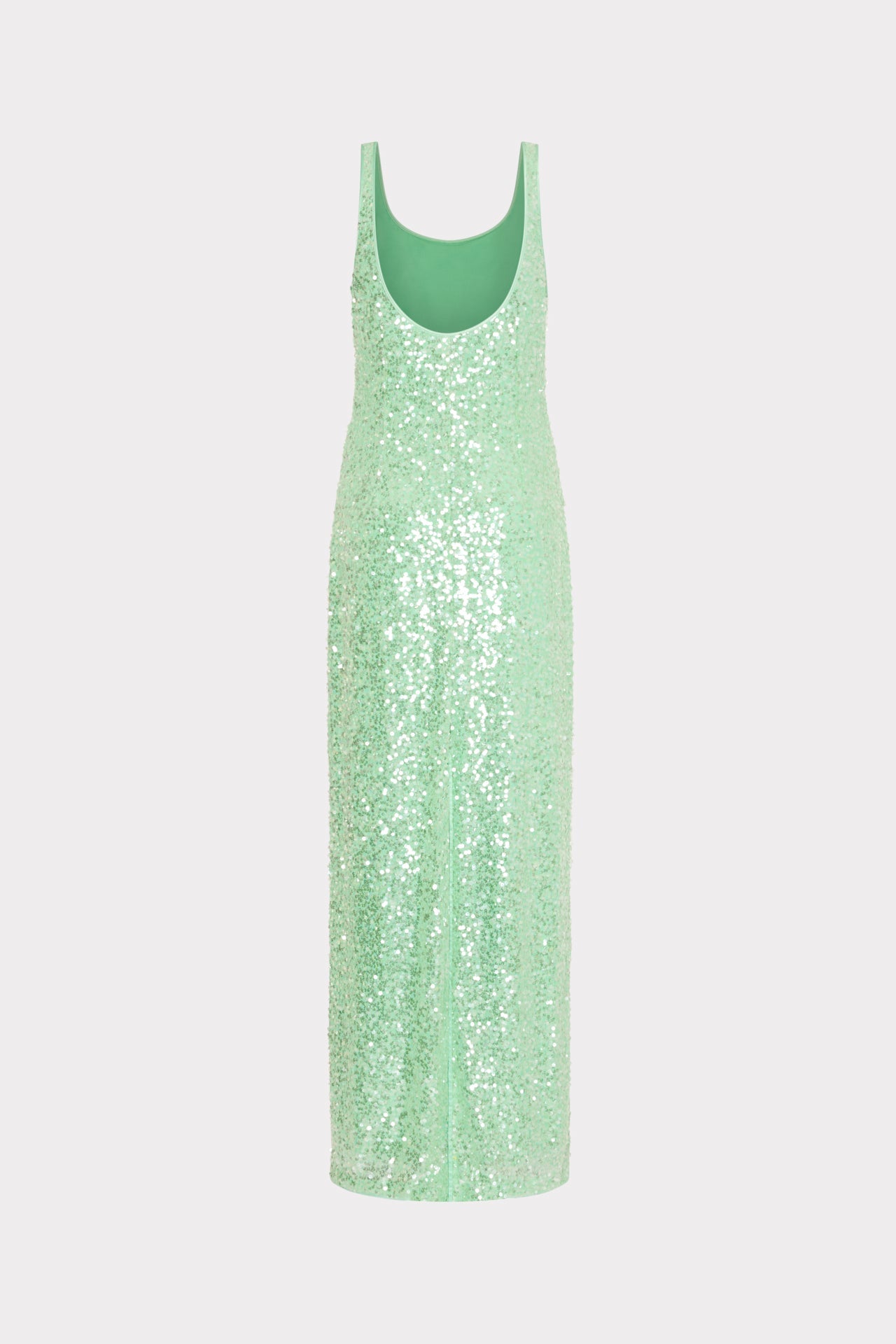 Tatum Stretch Sequins Maxi Dress Green | Milly Women